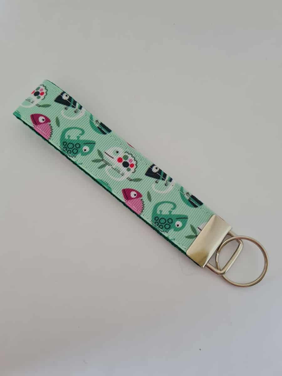 Porte-clés Poignet Fait Main (Key Fob-Wristlet) Taille S/M