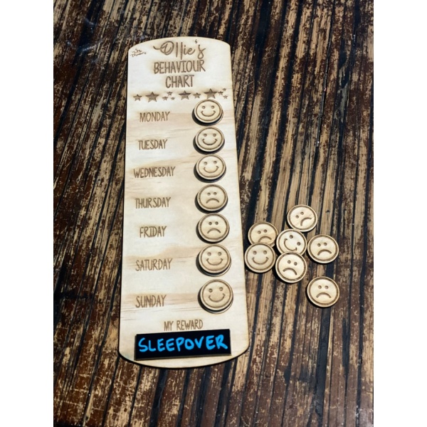 Reward/behaviour chart ⋆ Spend With Us Buy From a Bush Business