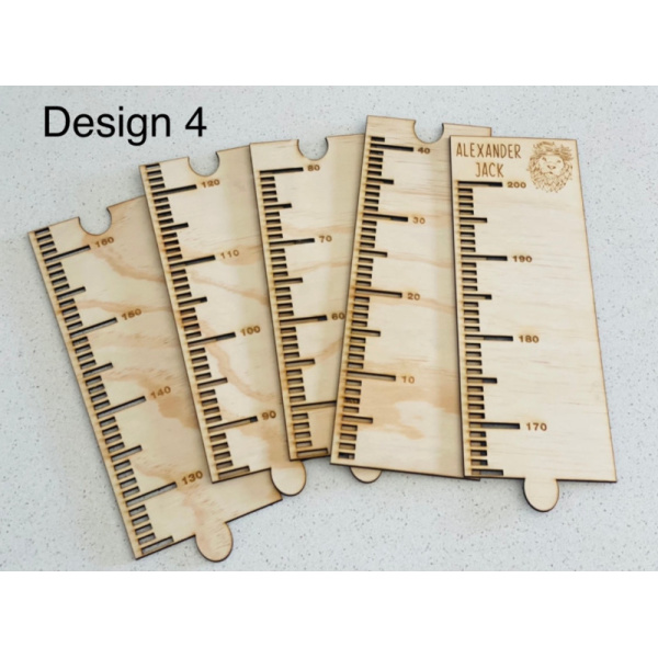 Height Ruler No Numbers Height ruler ⋆ Spend With Us - Buy From a Bush Business