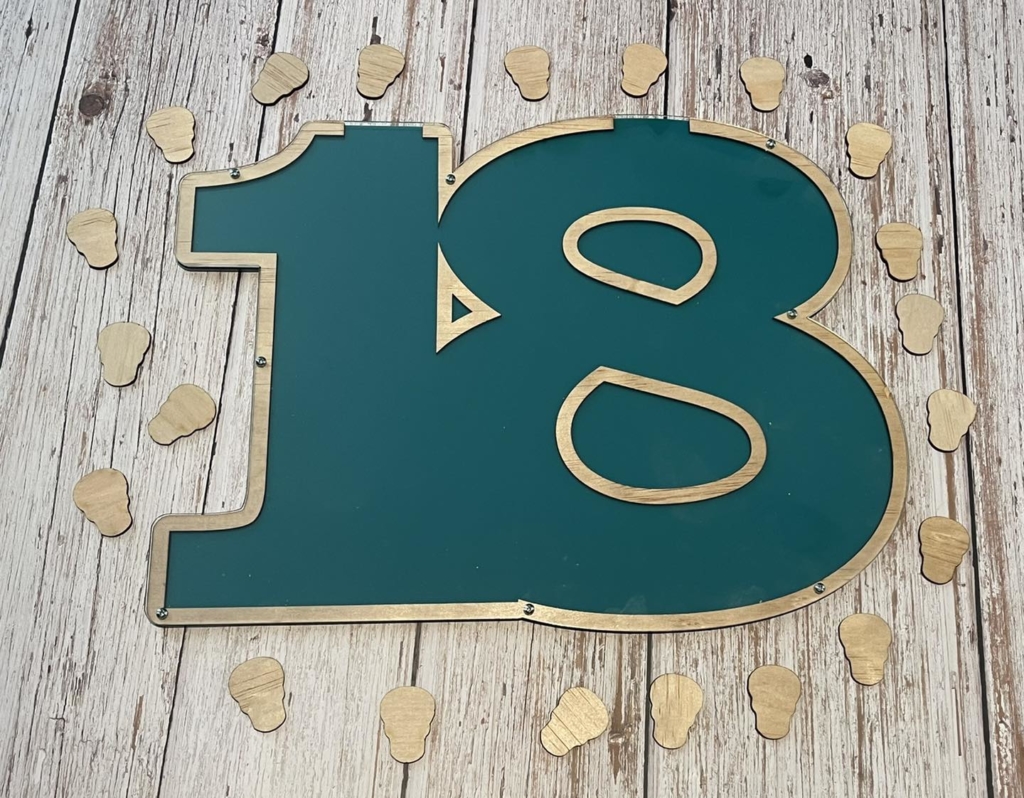 18th Signature drop frame ⋆ Spend With Us - Buy From a Bush Business