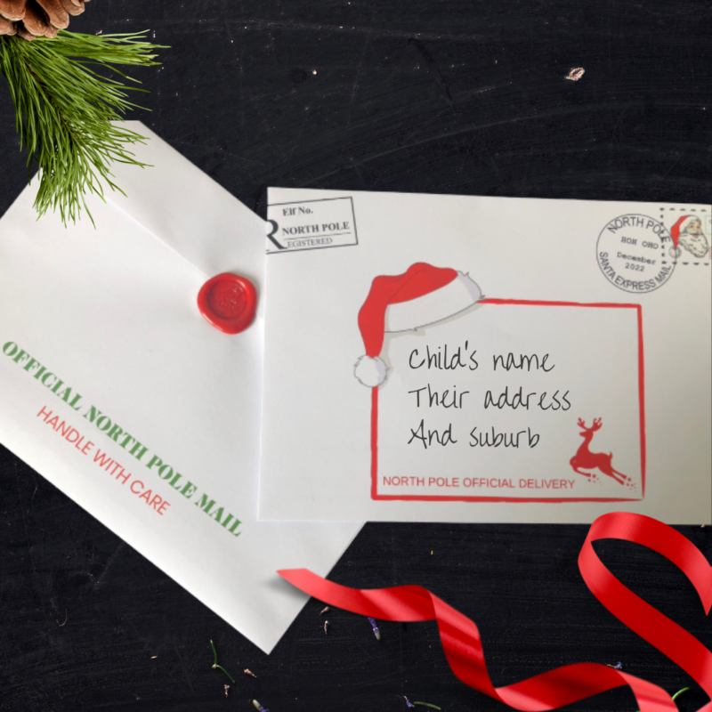 2022 Personalised Letter from Santa for children (with gifts) ⋆ Spend With Us Buy From a Bush
