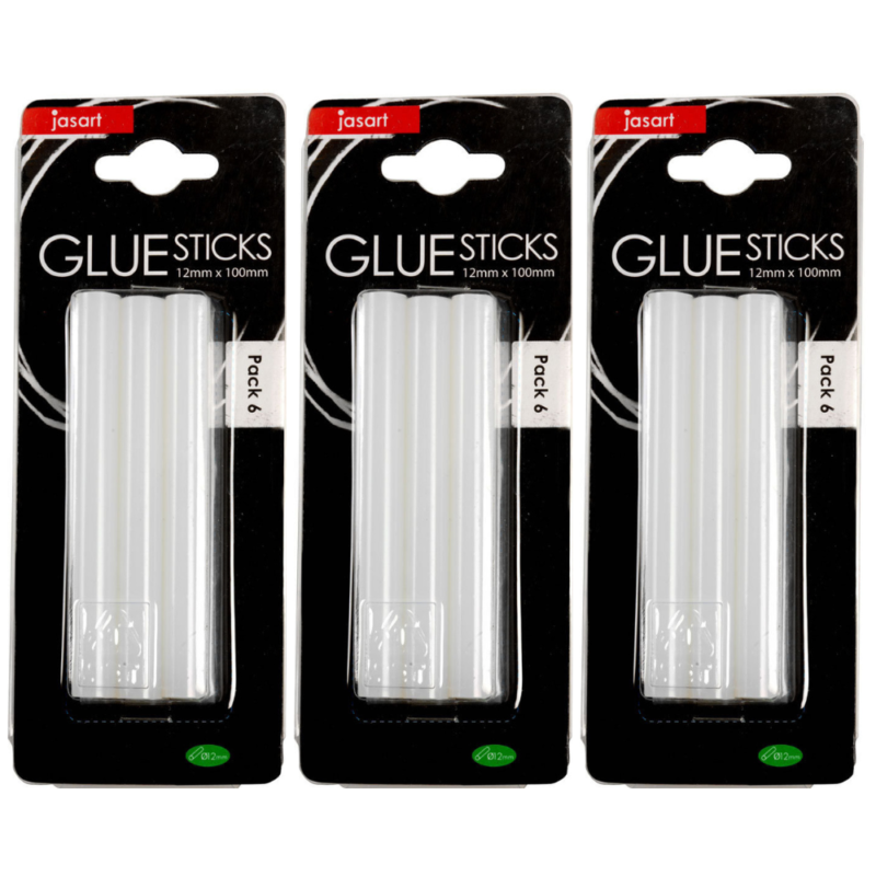 2 X 10 Packs Bostik Glue Gun Stick Hot Melt Mini 7.2mm x 100mm Clear ⋆