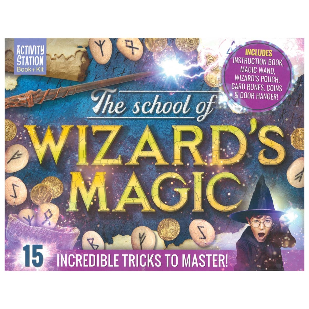 Activity Station Book + Kit - The School of Wizard's Magic ⋆ Spend With ...