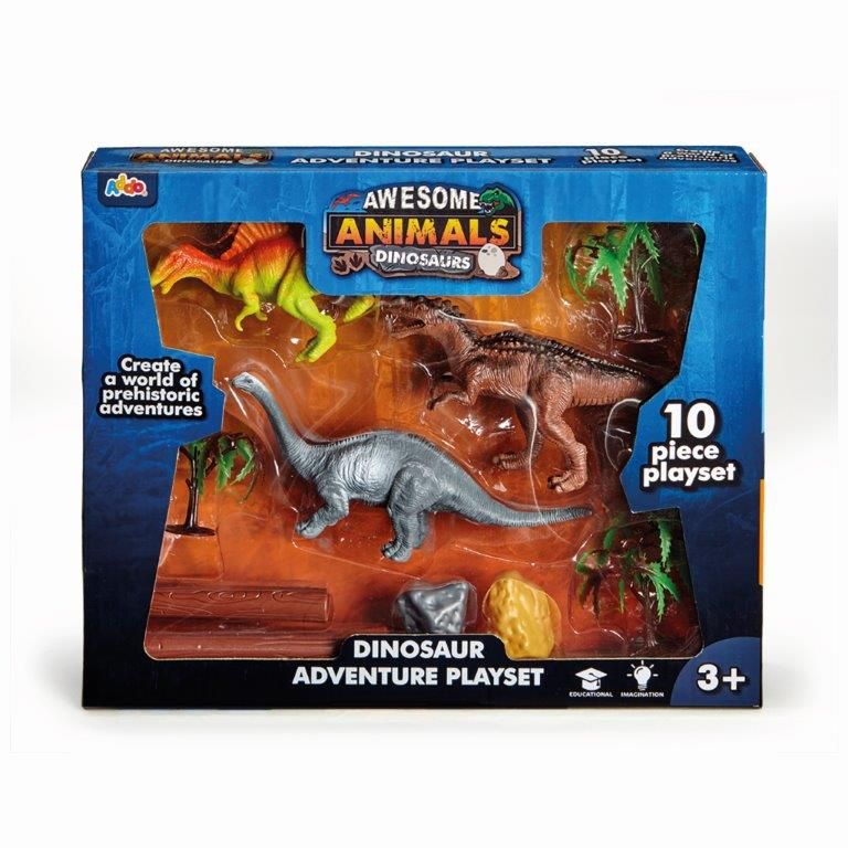 Dino Adventure Animals World Playset – Multicolor