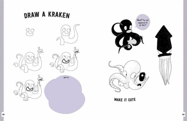 Draw 62 Magical Creatures and Make Them Cute ⋆ Spend With Us - Buy From ...