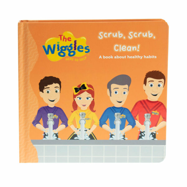 The Wiggles - Here to Help: Scrub, Scrub, Clean! Board Book ⋆ Spend ...