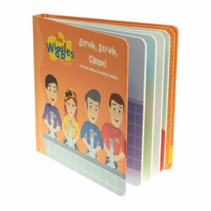 The Wiggles - Here to Help: Scrub, Scrub, Clean! Board Book ⋆ Spend ...