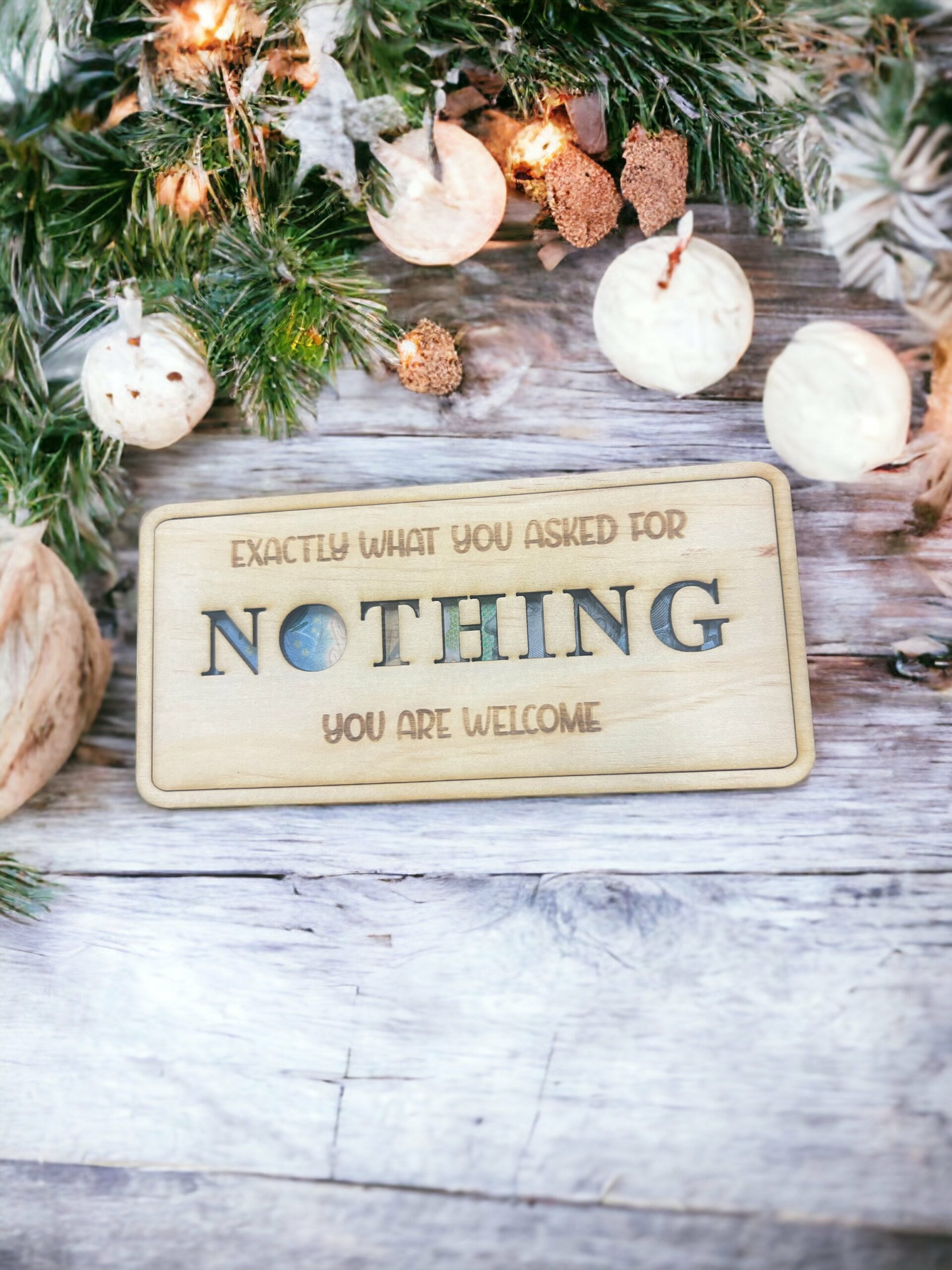 Nothing Present Nothing money gift box ⋆ Spend With Us - Buy From a Bush Business