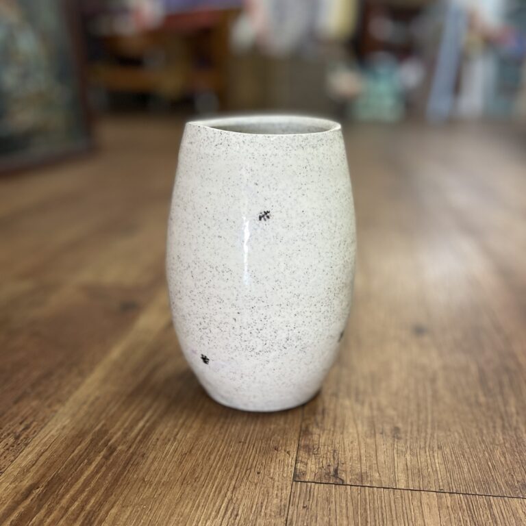 Wheel Thrown Speckled Pottery Vase ⋆ Spend With Us - Buy From a Bush ...