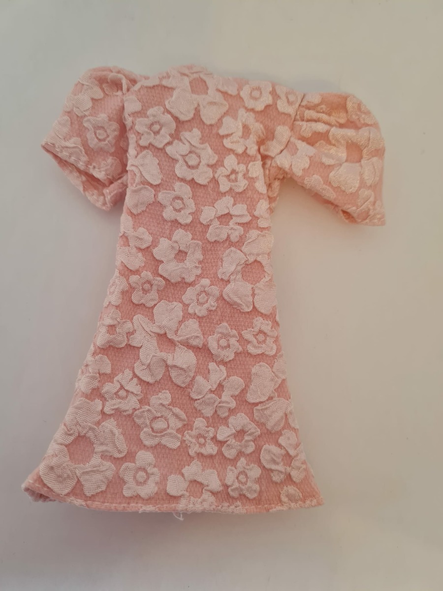 Barbie doll clothes - short light pink lace dress  Spend With Us - Buy  From a Bush Business