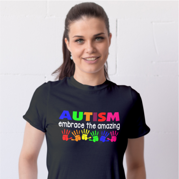 Autism - Embrace The Amazing Tee ⋆ Spend With Us - Buy From a Bush Business