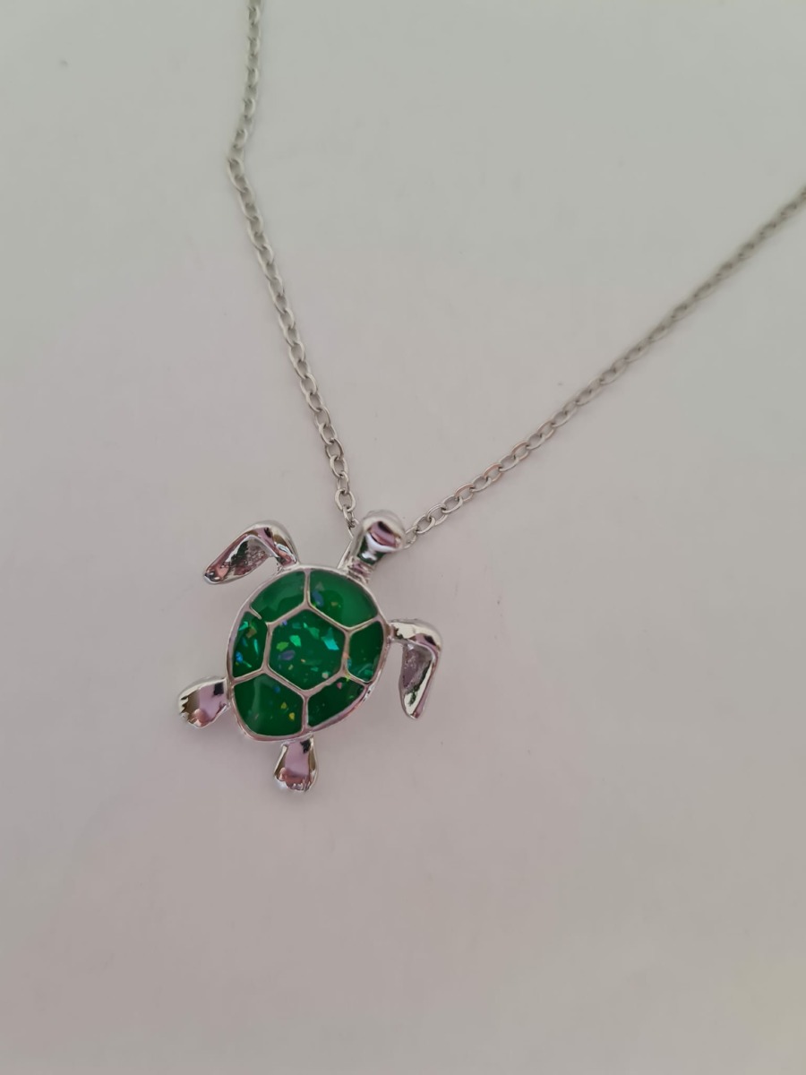 Tortugas Necklace in Green