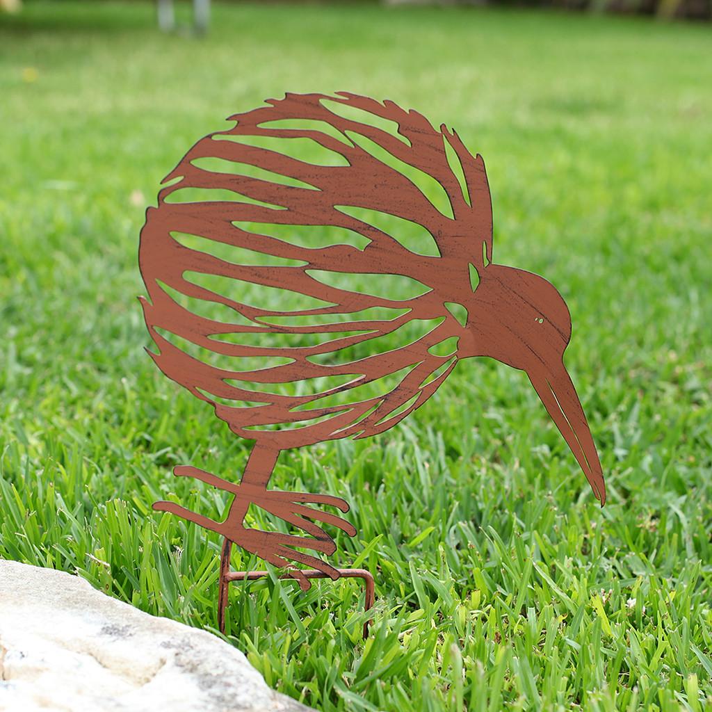 RUSTIC METAL KIWI STAKE ⋆ Spend With Us - Buy From a Bush Business ...