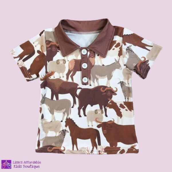 Rustic Ranch Collar Shirt ⋆ Spend With Us - Buy From a Bush Business