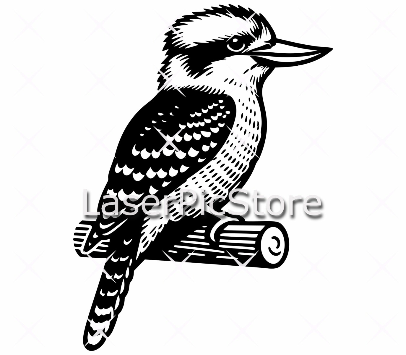 6 Kookaburra Vector Files ⋆ Spend With Us - Buy From a Bush Business