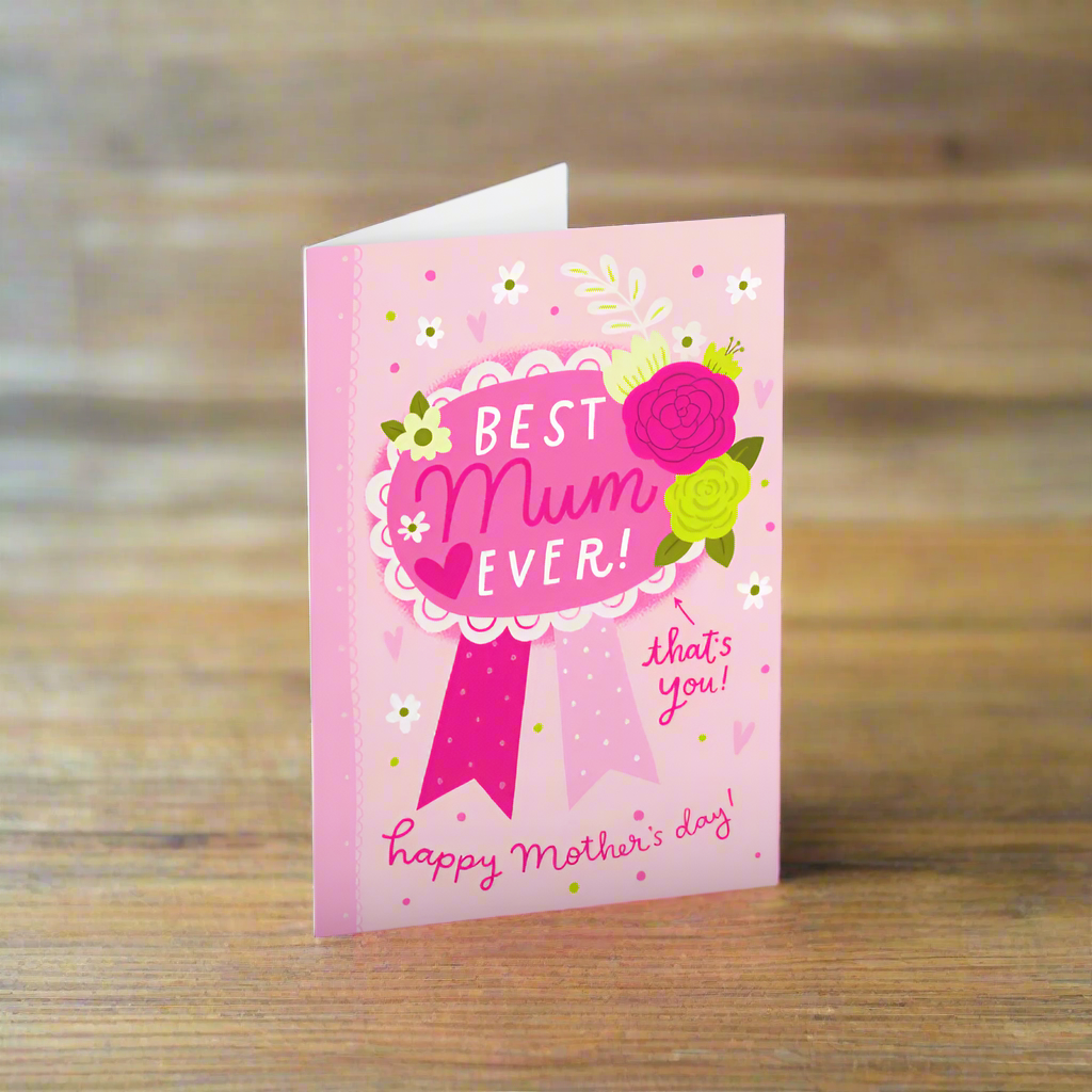 Best Mum Ever Card ⋆ Spend With Us - Buy From a Bush Business