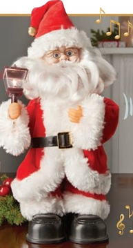 Dancing Santa with Lights & Sound! ⋆ Spend With Us - Buy From a Bush ...